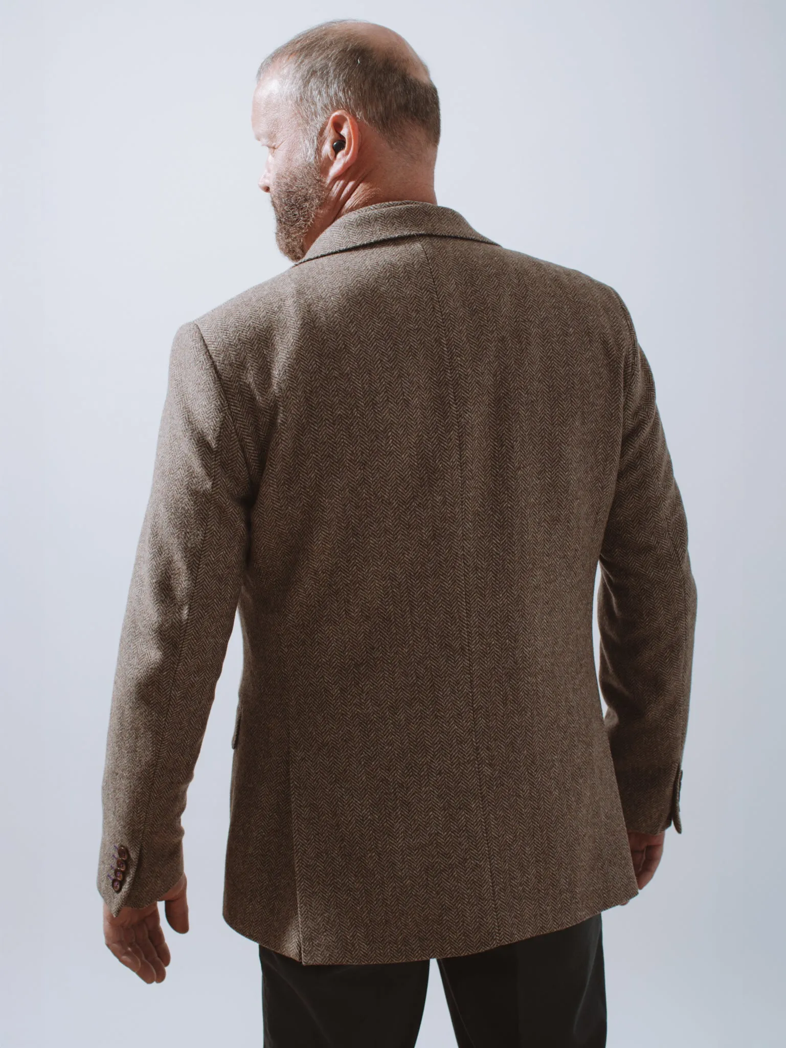 Golding Wool Herringbone Jacket sold by Coes product image thumbnail 3