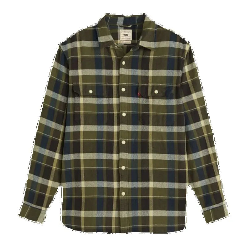 Levi's Jackson Worker Medina Plaid Shirt sold by Coes