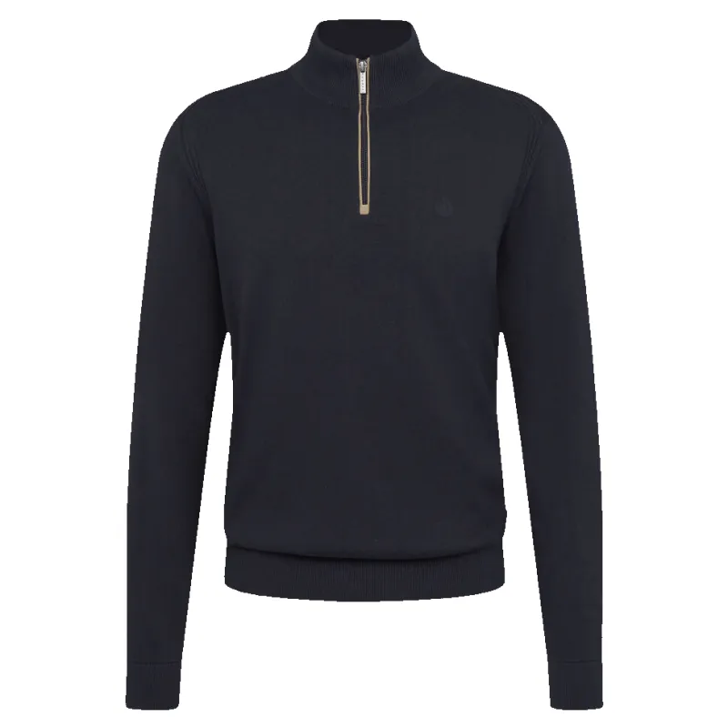 Bugatti 1/4 Zip Knit sold by Coes
