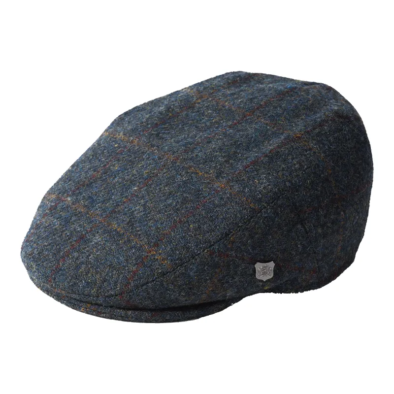 Failsworth Stornoway Flat Cap in Navy sold by Coes