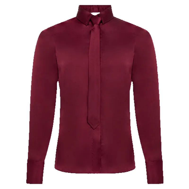 Holland Cooper Georgina Satin Shirt made by Holland Cooper