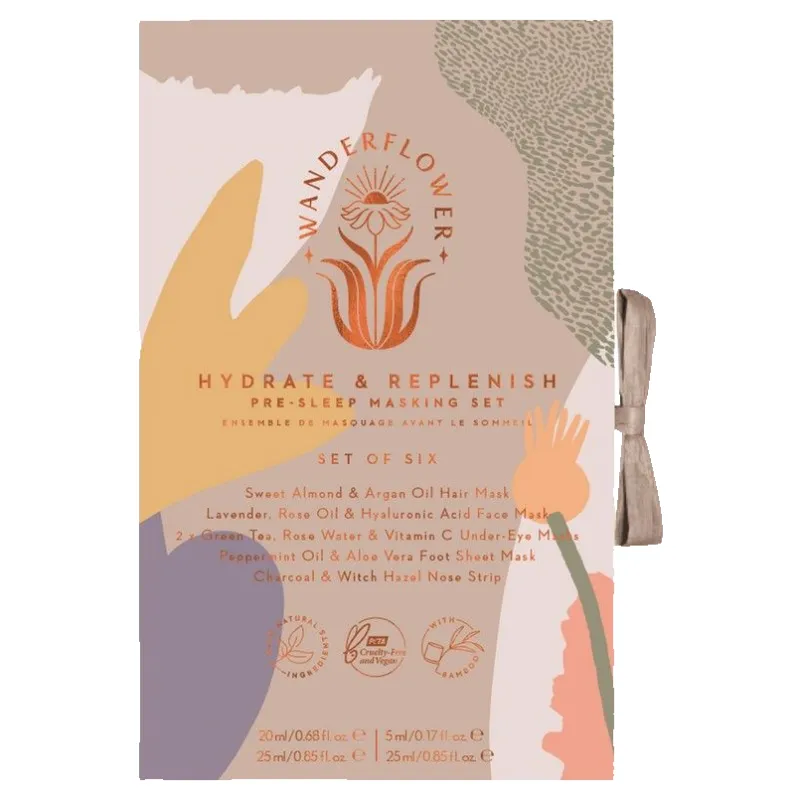 Wanderflower Hydrate & Replenish Sheet Mask sold by Coes