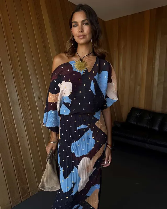 Never Fully Dressed Mara Abstract Tilly Dress sold by Coes