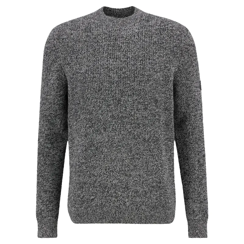 Barbour International Declan Yarn Twist Crew Neck Jumper sold by Coes
