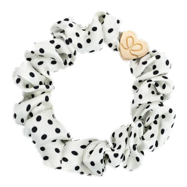 byEloise Gold Heart Silk Scrunchie sold by Coes product image thumbnail 2