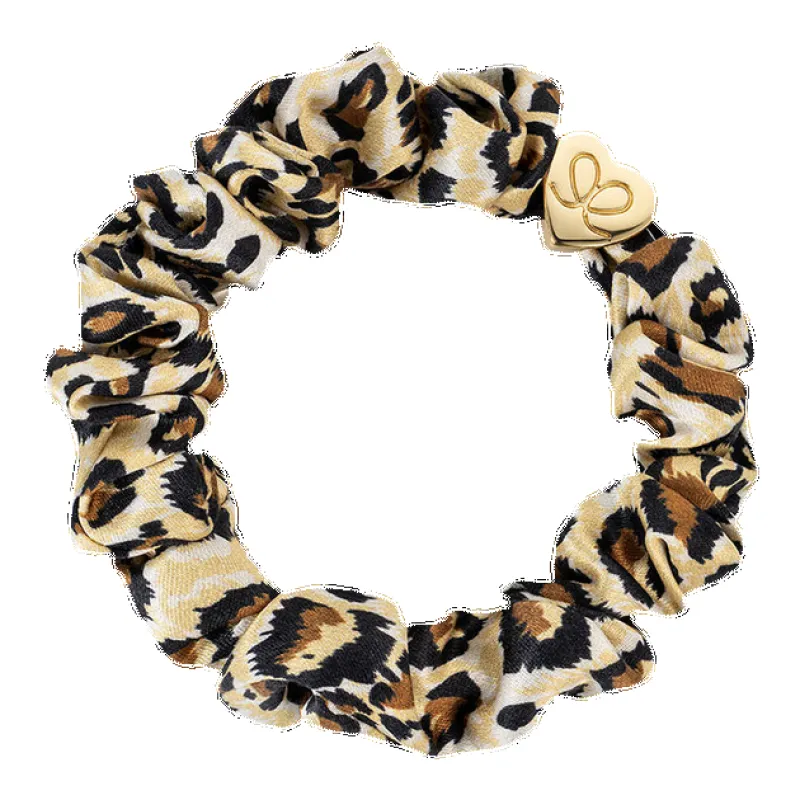 byEloise Gold Heart Silk Scrunchie sold by Coes