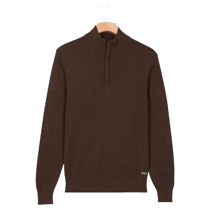 Baileys Textured Quarter Zip sold by Coes