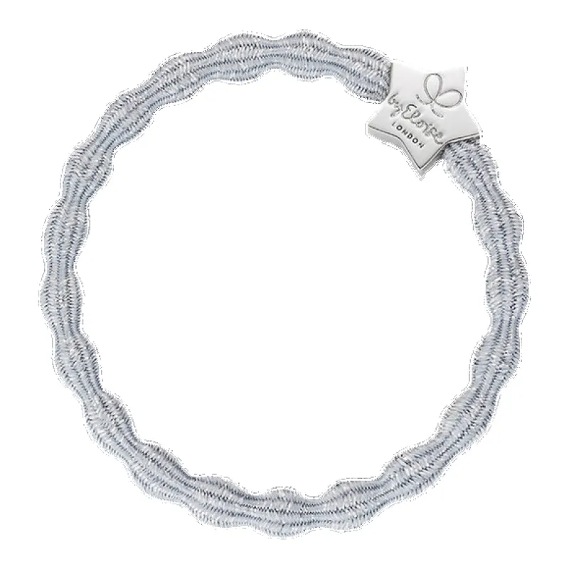 byEloise Metallic Silver Hair Band made by Coes