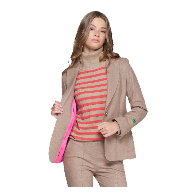 Vilagallo Hillary Emb Blazer made by Coes
