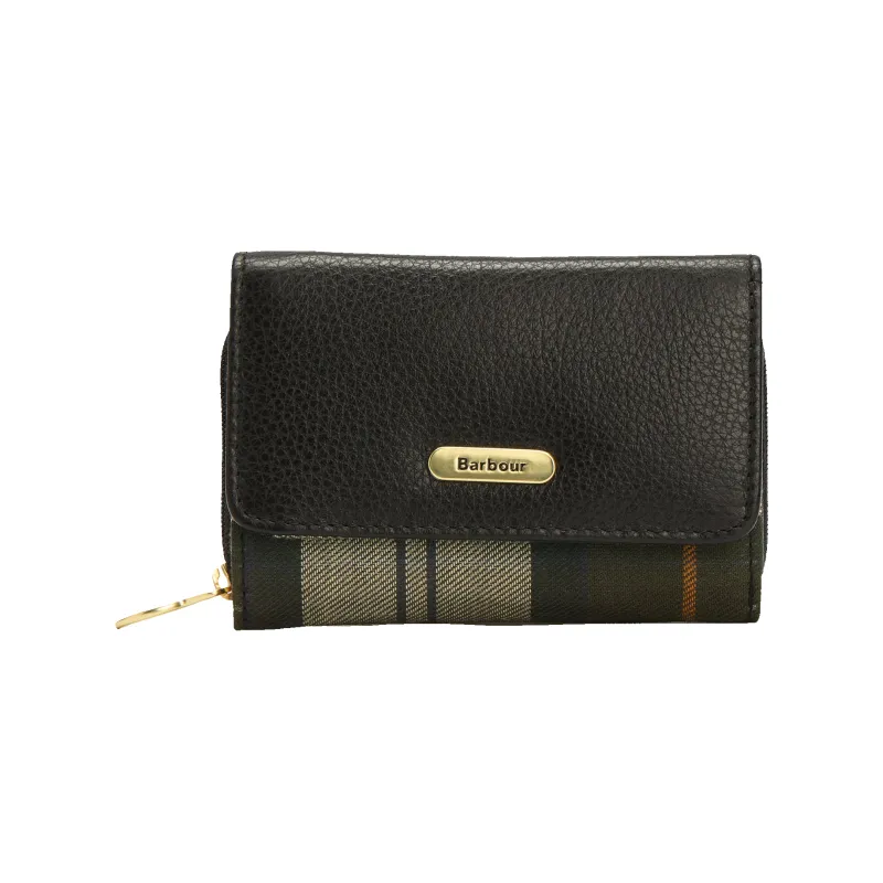 Barbour Rosa Leather French Purse made by Barbour