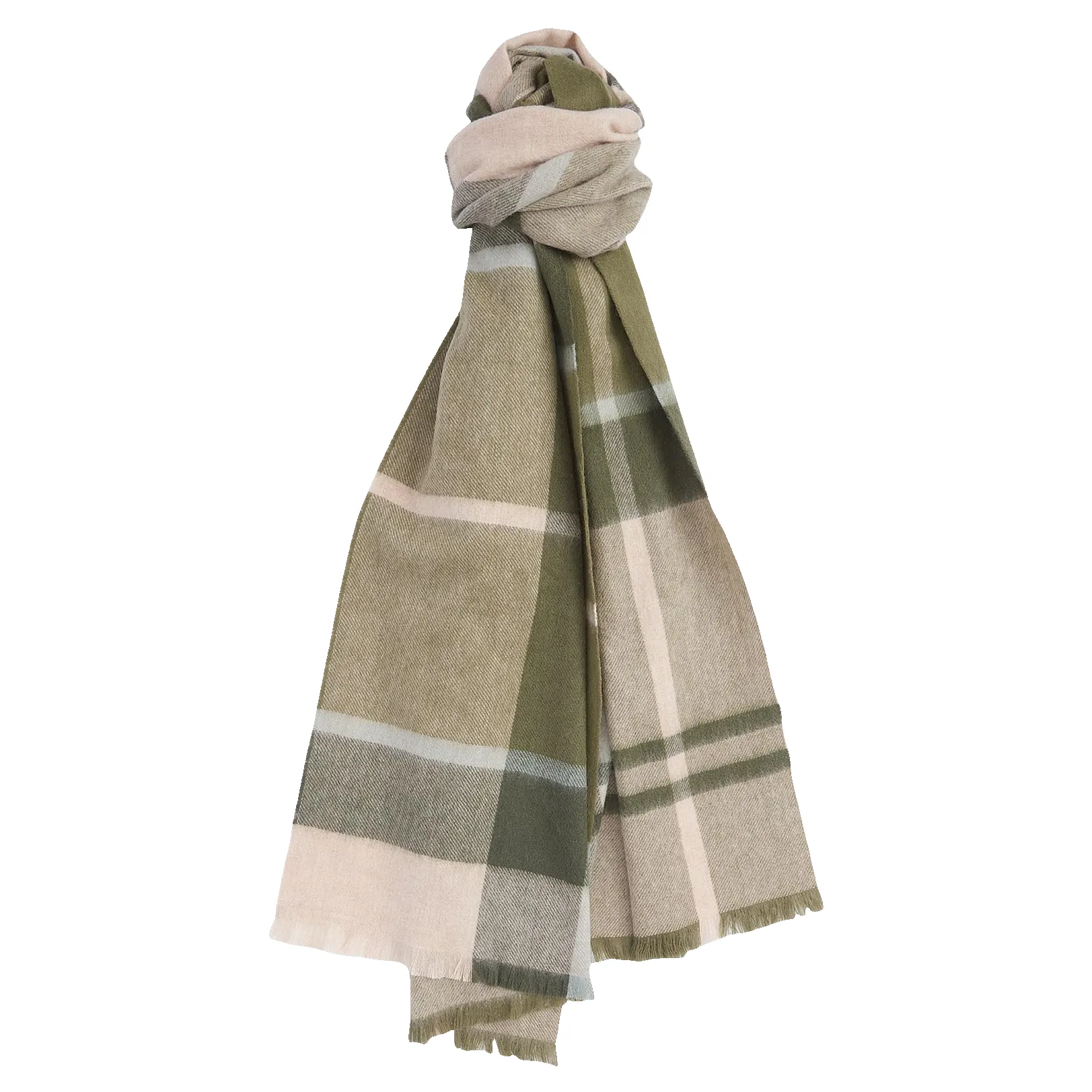 Barbour Rosefield Tartan Scarf sold by Coes product image thumbnail 2