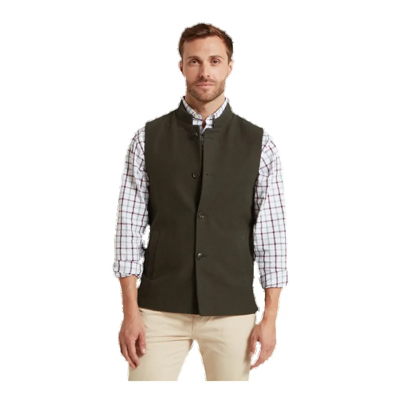 Schoffel Barnsdale Nehru Waistcoat sold by Coes