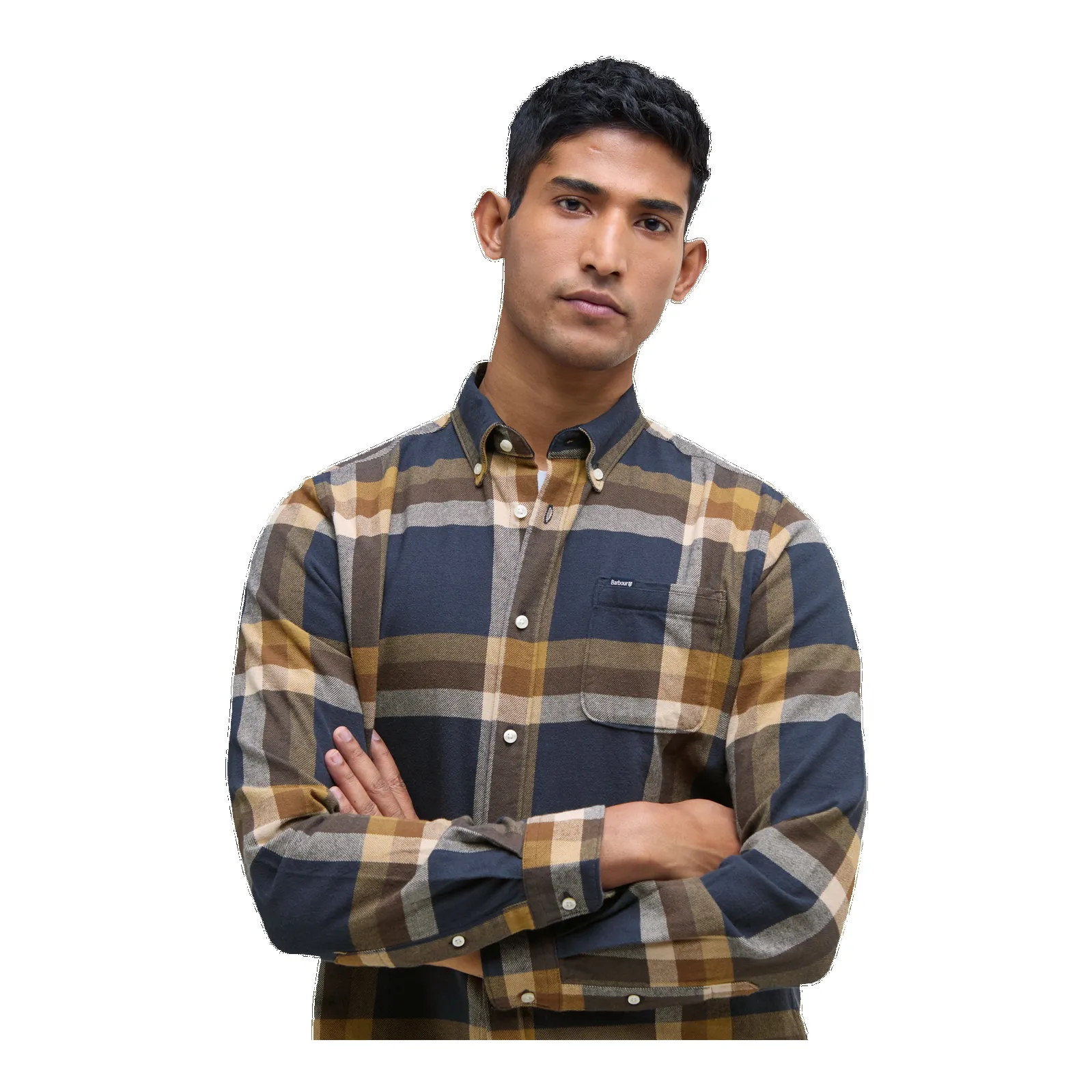 Barbour Folley Tailored Checked Shirt sold by Coes product image thumbnail 5