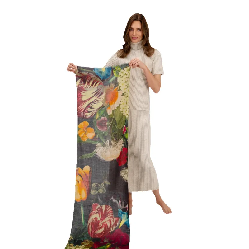 Powder Wool Wrap Scarf sold by Coes