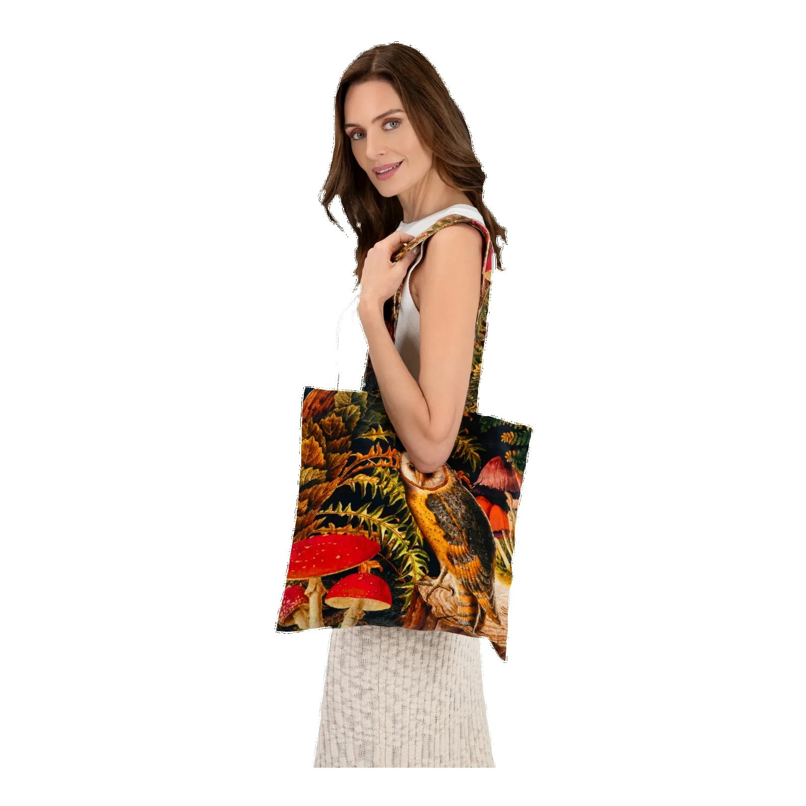 Powder Velvet Tote Bag sold by Coes product image thumbnail 2