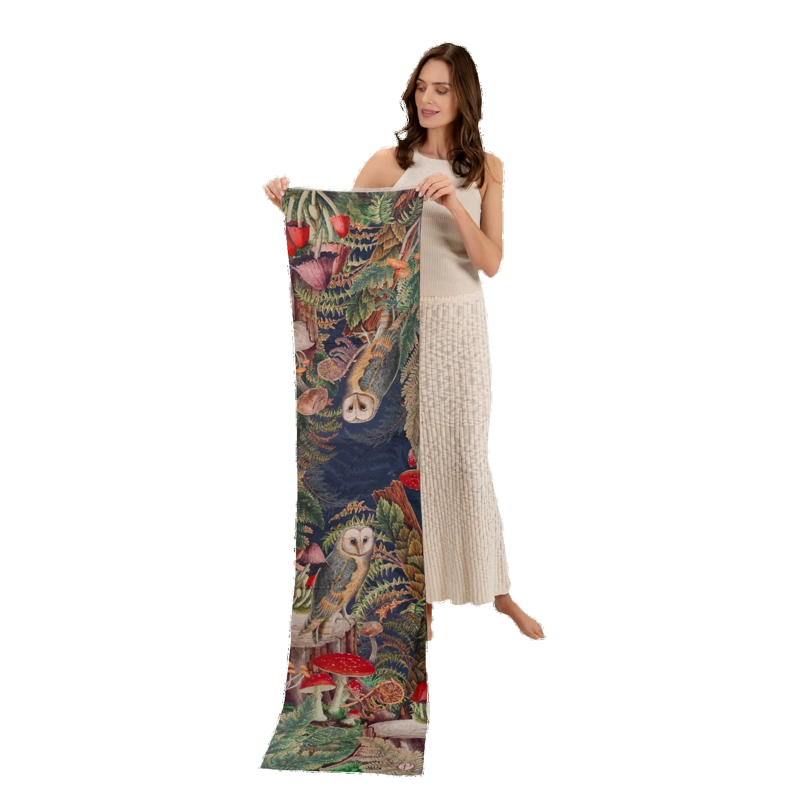 Powder Lux Print Scarf sold by Coes product image thumbnail 3