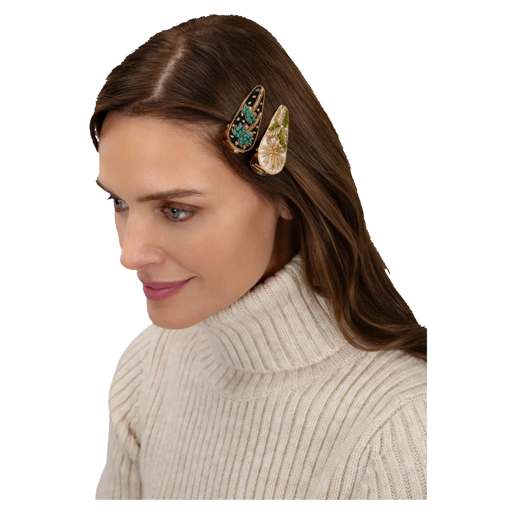Powder Pack Of 2 Hair Clips sold by Coes product image thumbnail 2