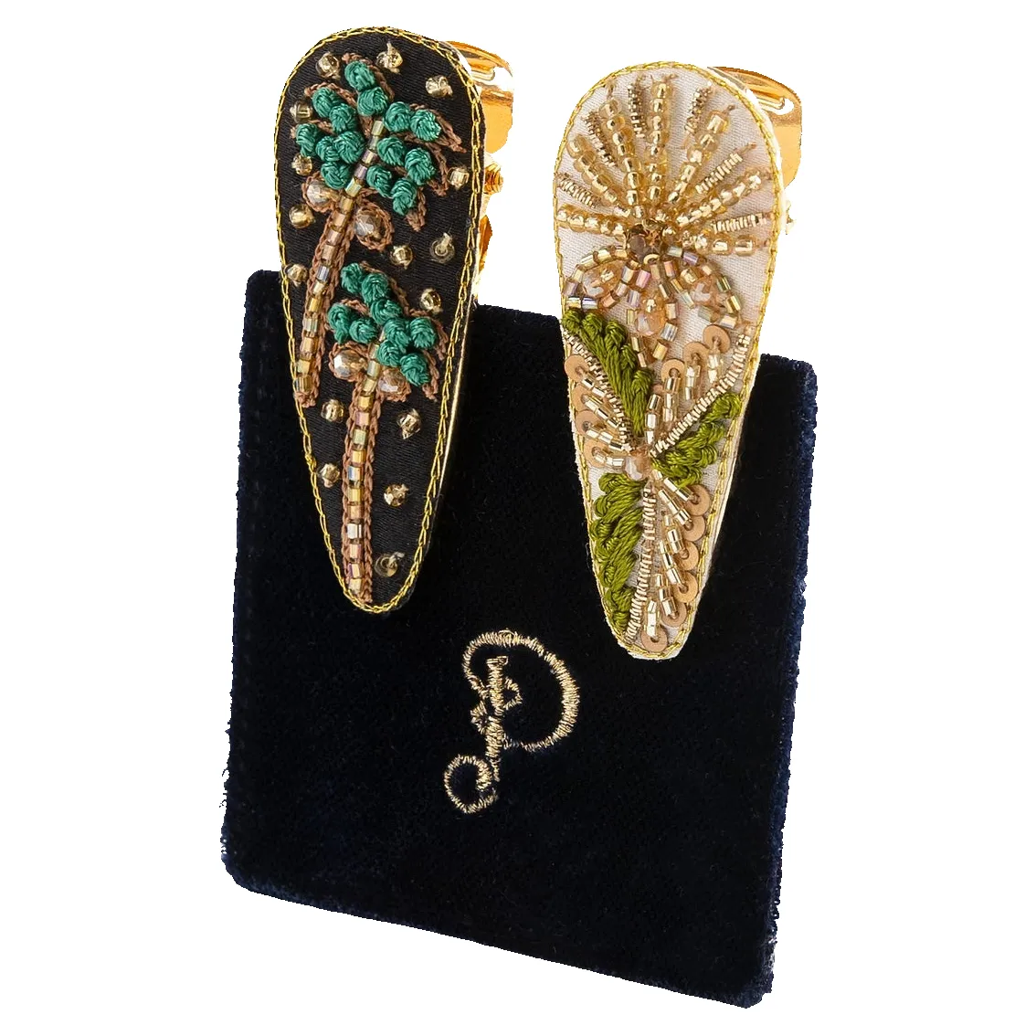 Powder Pack Of 2 Hair Clips sold by Coes