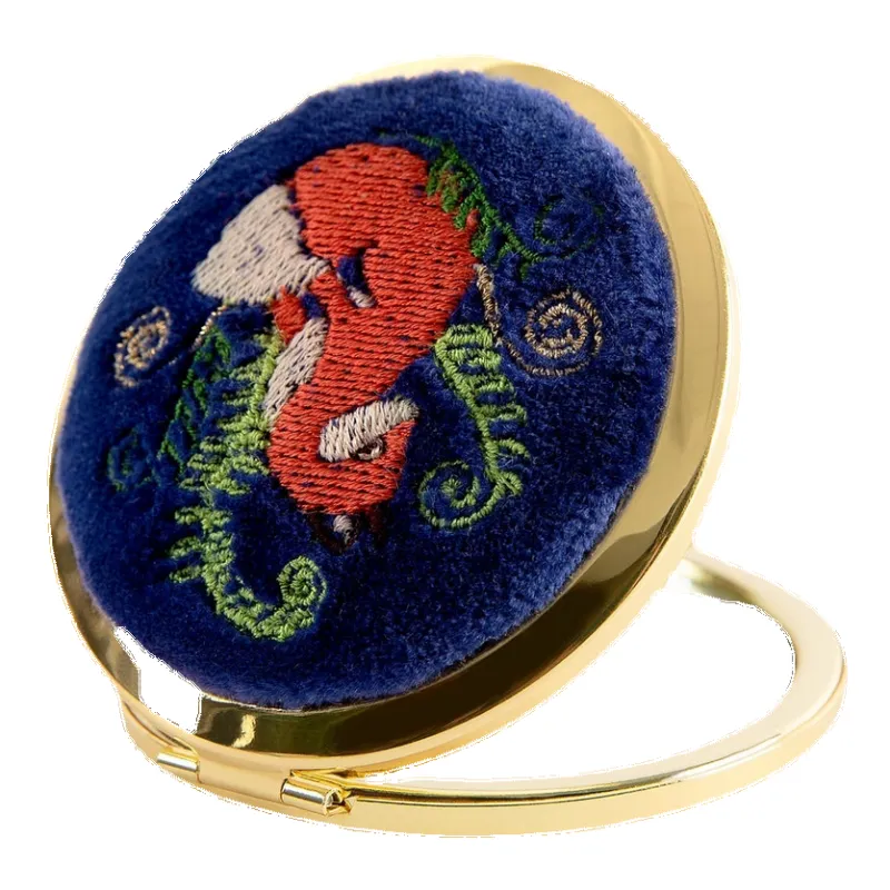 Powder Embroidered Mirror sold by Coes