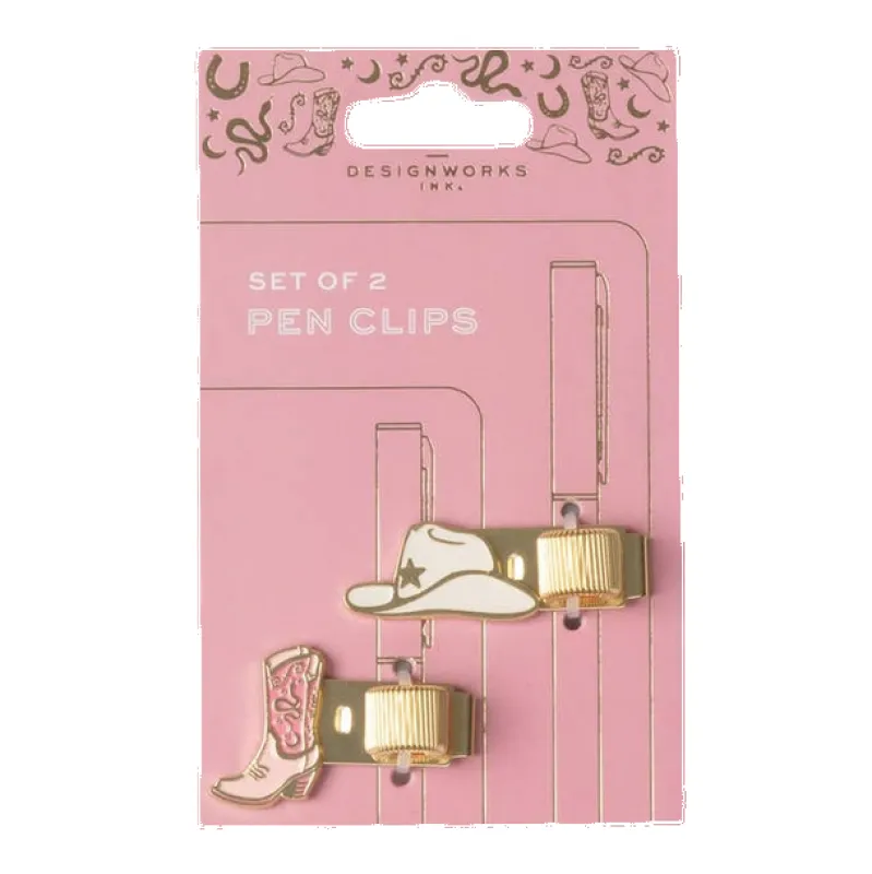 Gentlemen's Hardware Set Of 2 Pen Clips sold by Coes