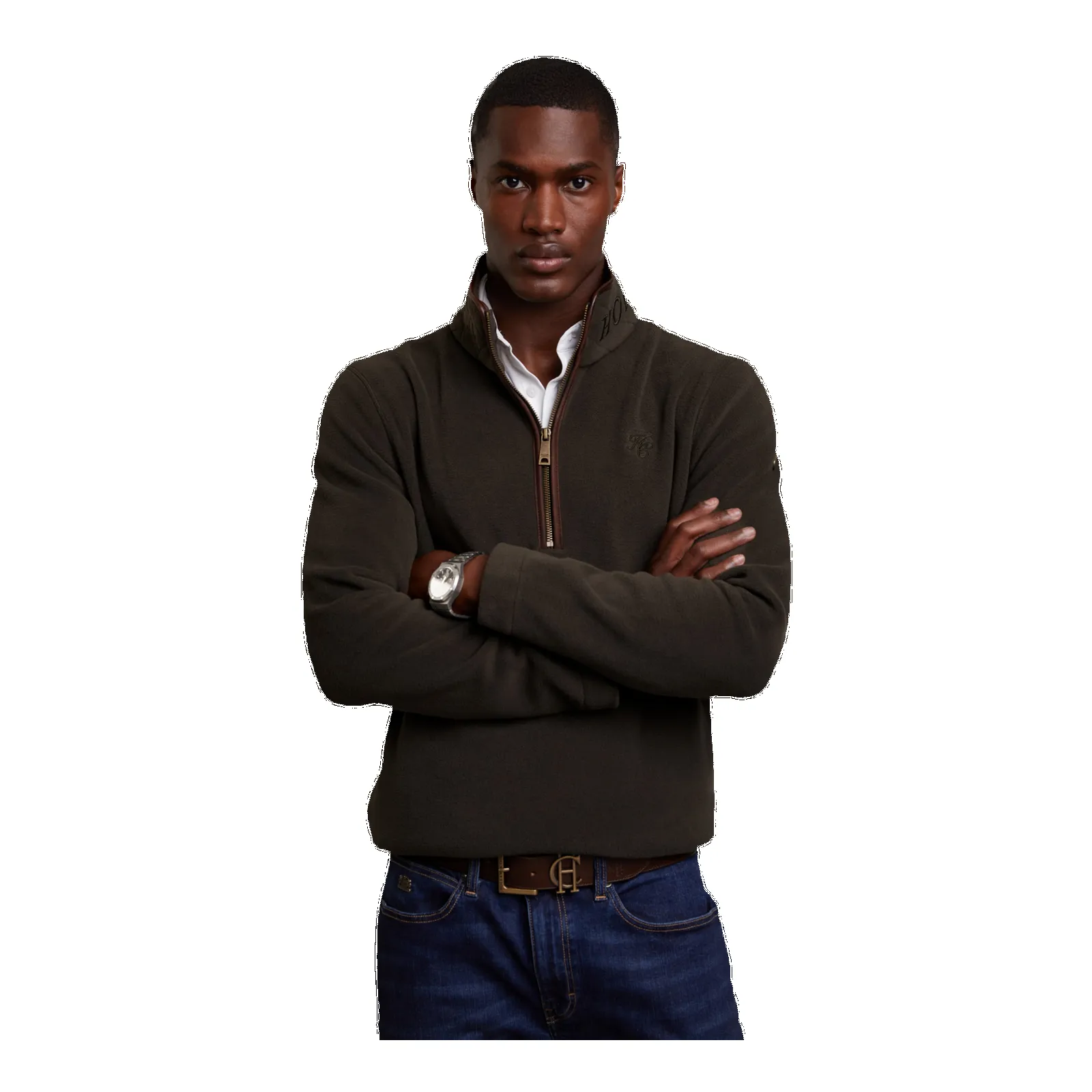 Holland Cooper Men's Country Fleece Quarter Zip sold by Coes product image thumbnail 5