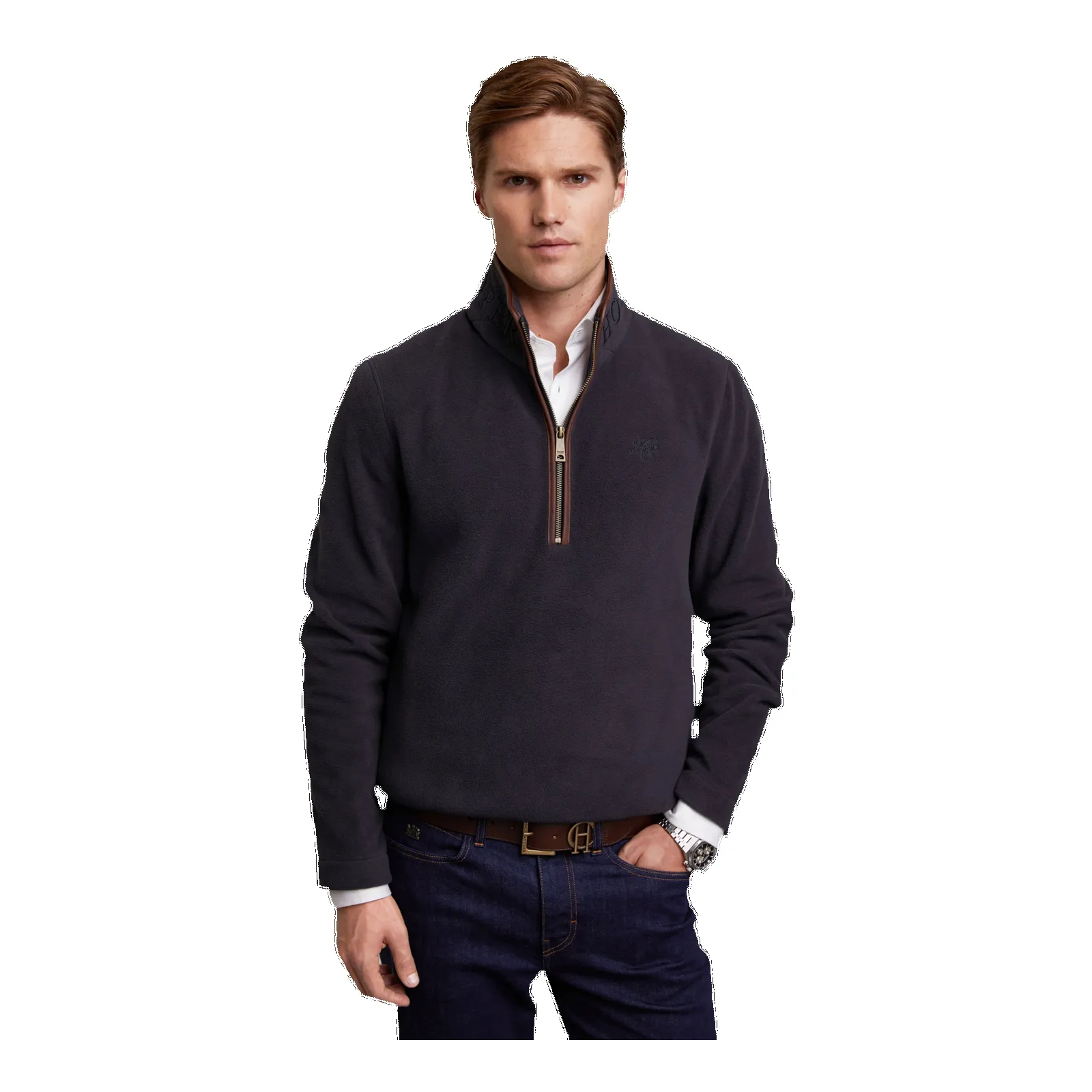 Holland Cooper Men's Country Fleece Quarter Zip sold by Coes product image thumbnail 2