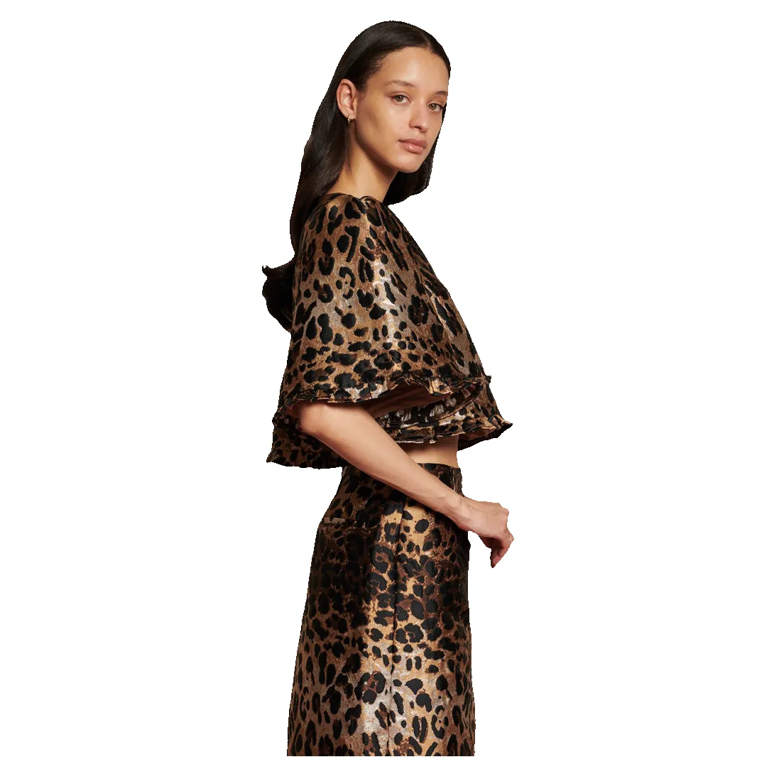 Sister Jane Suite Leopard Jacquard Top sold by Coes product image thumbnail 2