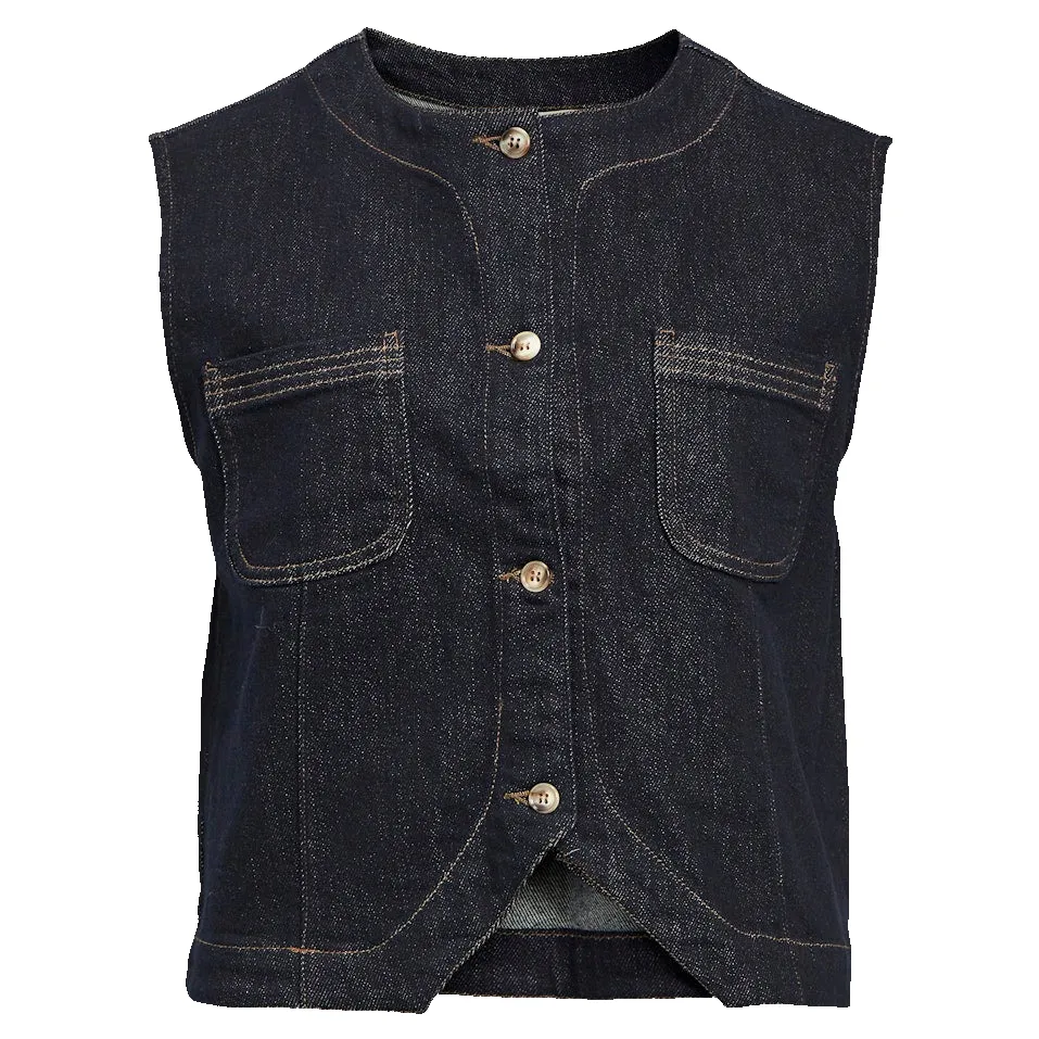 Object Camilla Denim Waistcoat sold by Coes