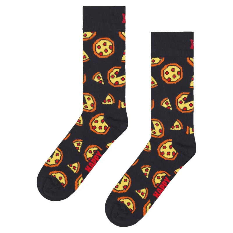 Happy Socks Pixelated Pizza Socks sold by Coes