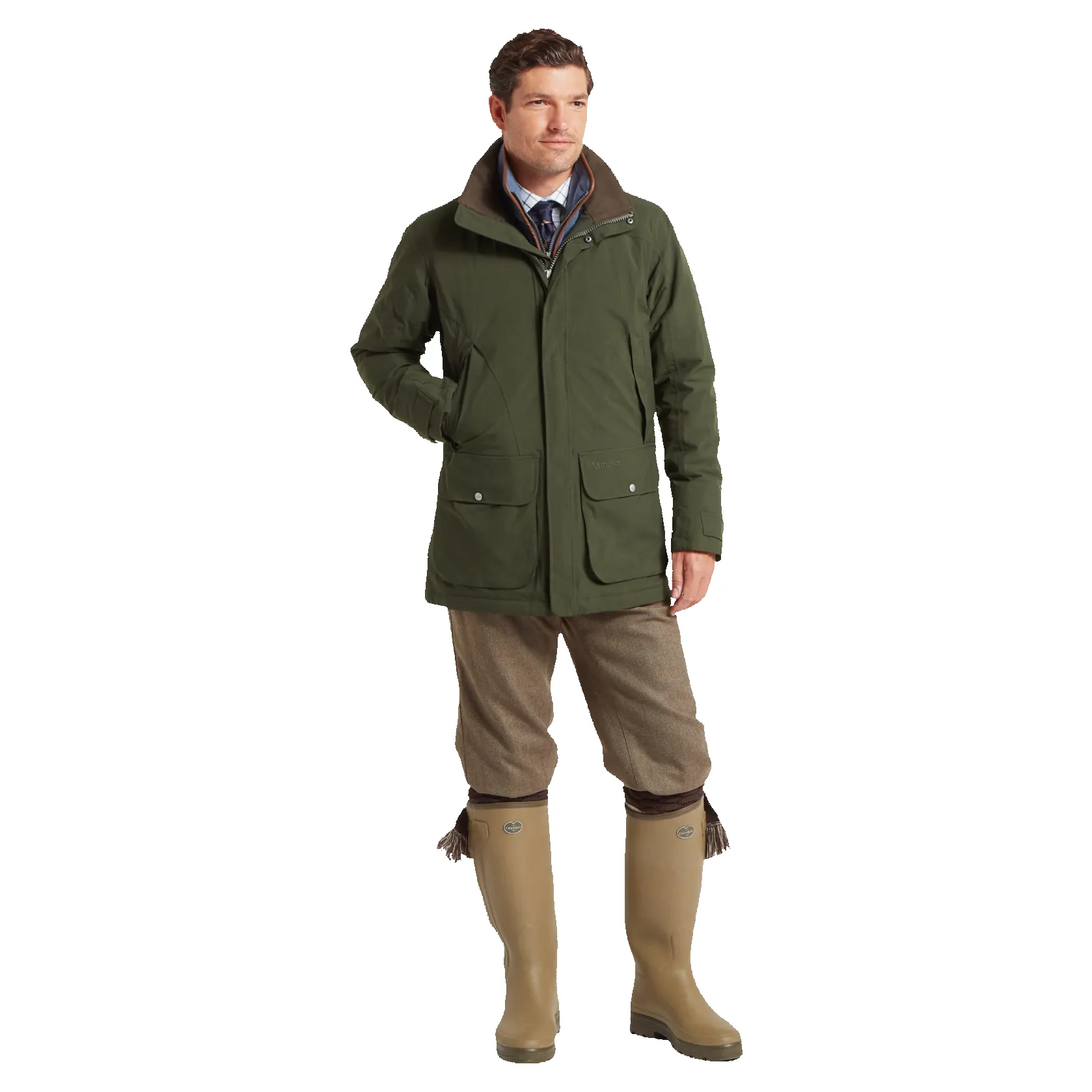 Schoffel Snipe Coat sold by Coes