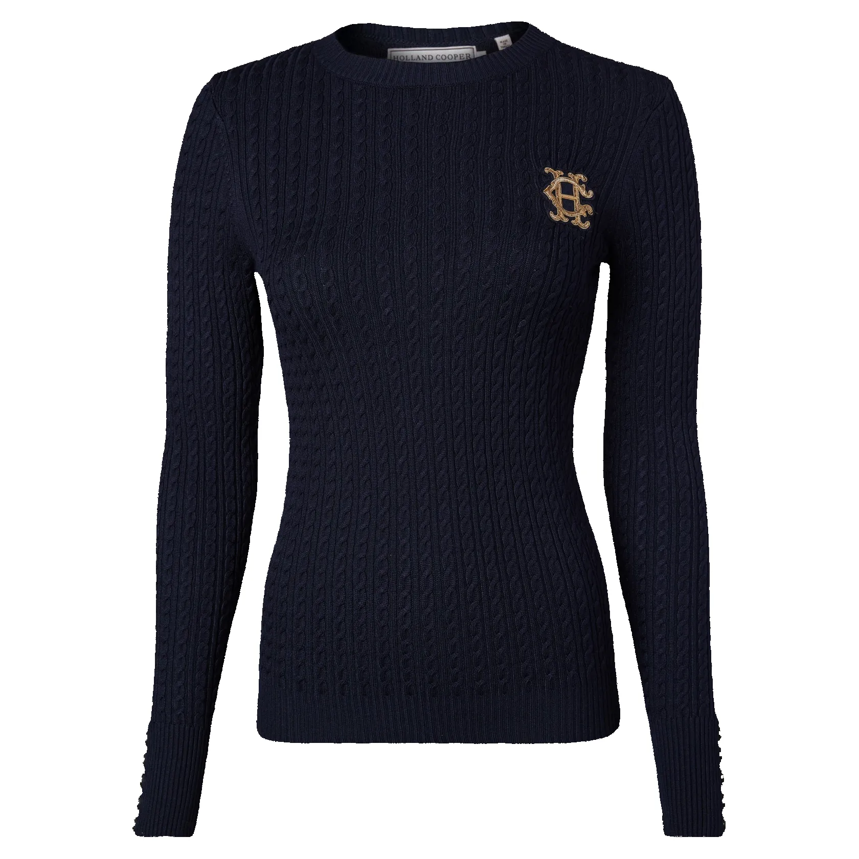 Holland Cooper Princeton Crew Neck Knit sold by Coes