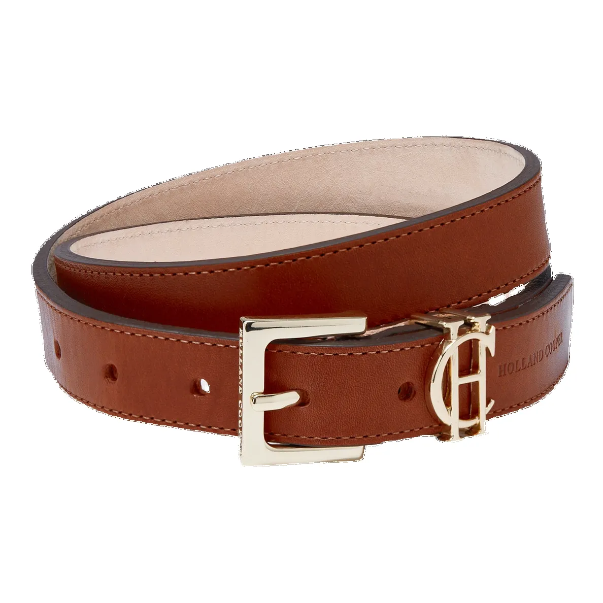 Holland Cooper HC Slim Logo Belt sold by Coes product image thumbnail 3