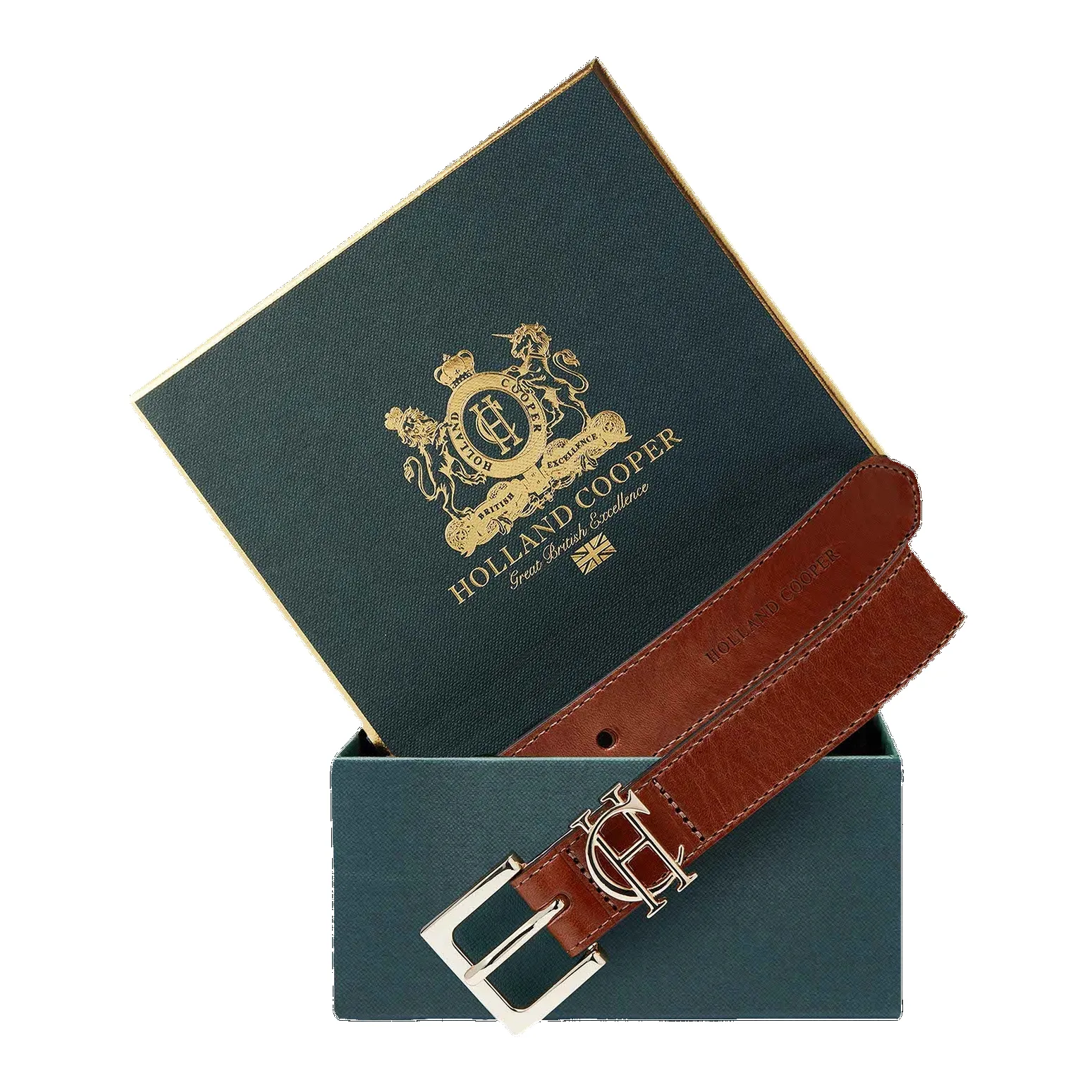 Holland Cooper HC Slim Logo Belt sold by Coes product image thumbnail 4