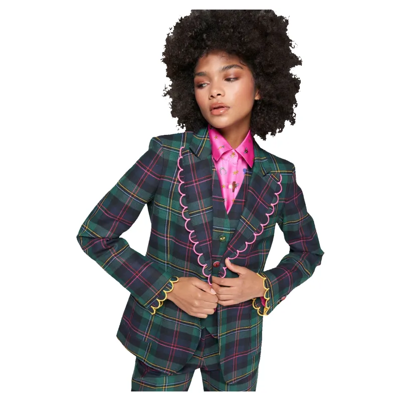 Vilagallo Hallard Emb Blazer made by Coes