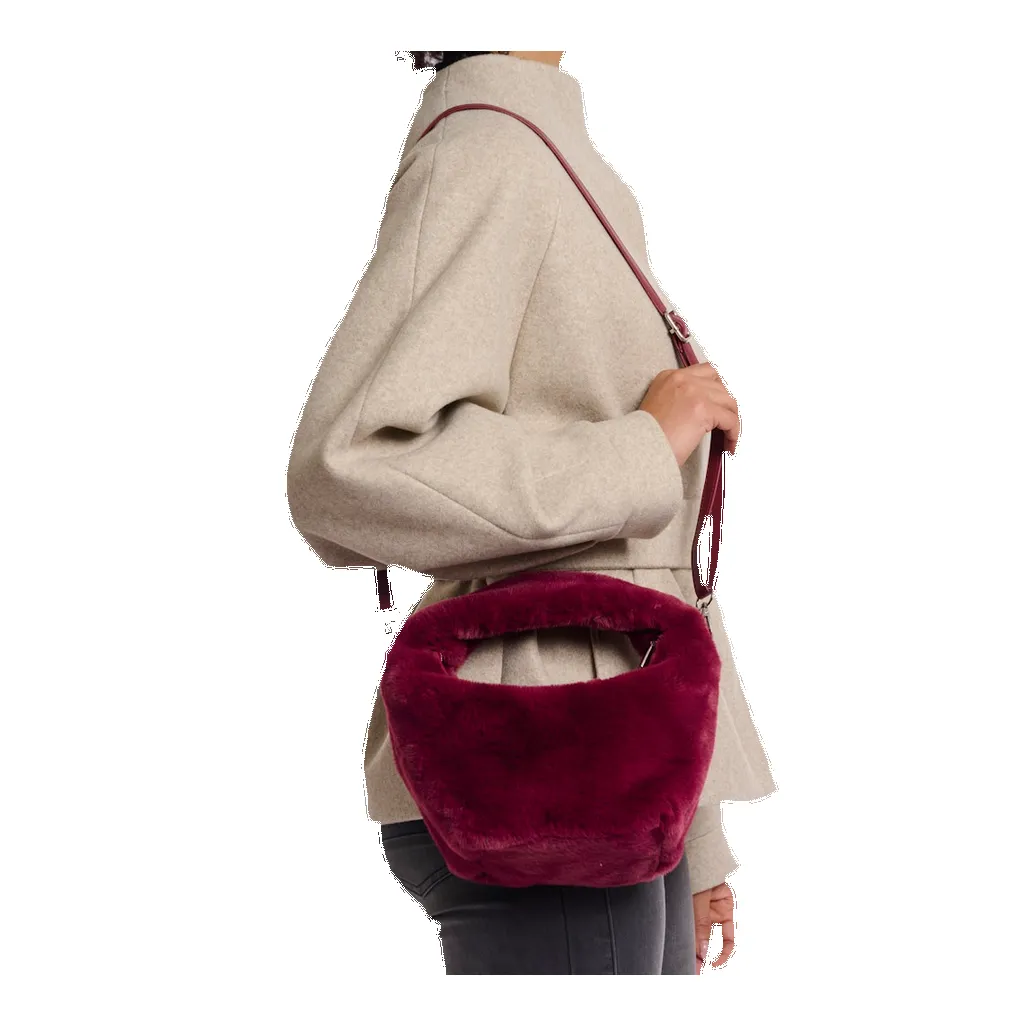 Rino & Pelle Cheryl Small Faux Fur Crossbody Bag sold by Coes product image thumbnail 3