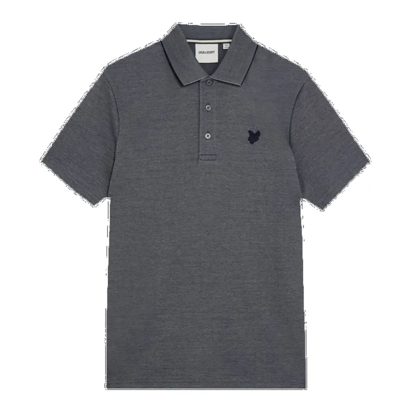 Lyle & Scott Two Tone Pique Polo Shirt sold by Coes