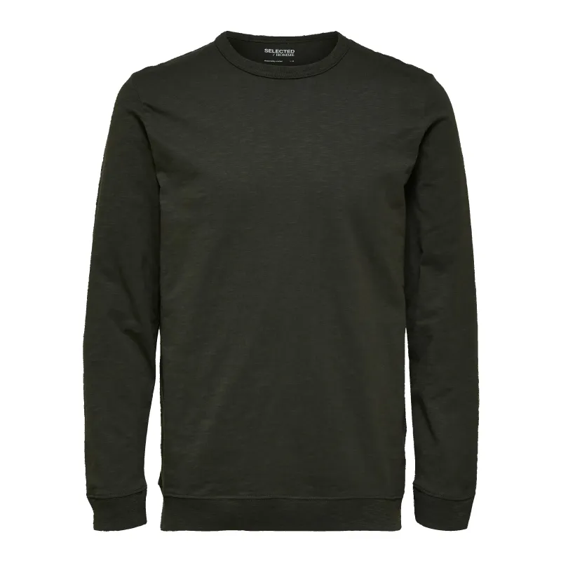 Selected Long Sleeve O-Neck Tee made by Selected