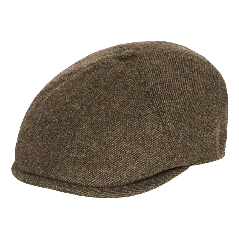 Barbour Claymore Baker Boy Cap sold by Coes