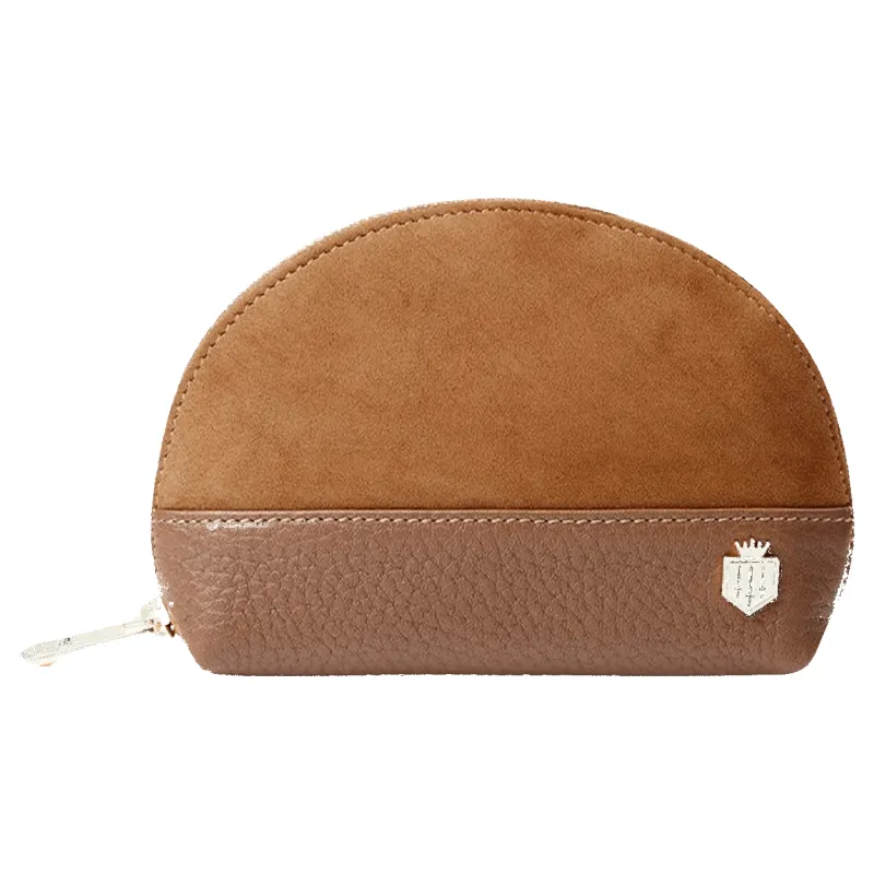 Fairfax & Favor The Chiltern Coin Purse in Tan sold by Coes
