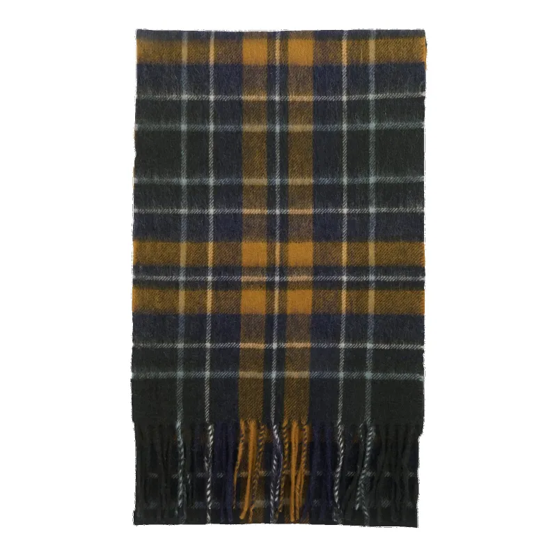 Barbour New Check Tartan Scarf sold by Coes
