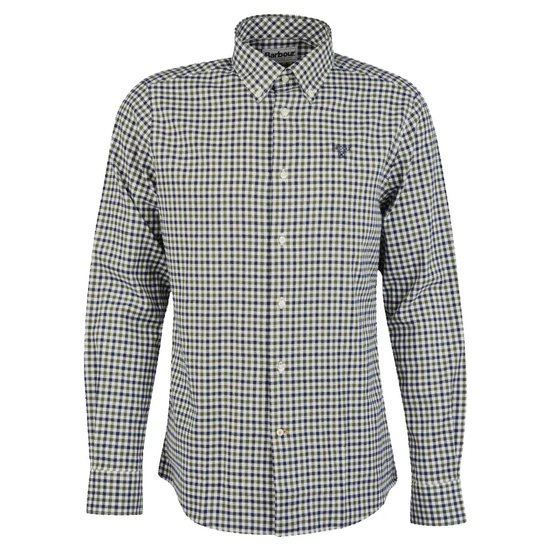 Barbour Finkle Tailored Gingham Shirt sold by Coes