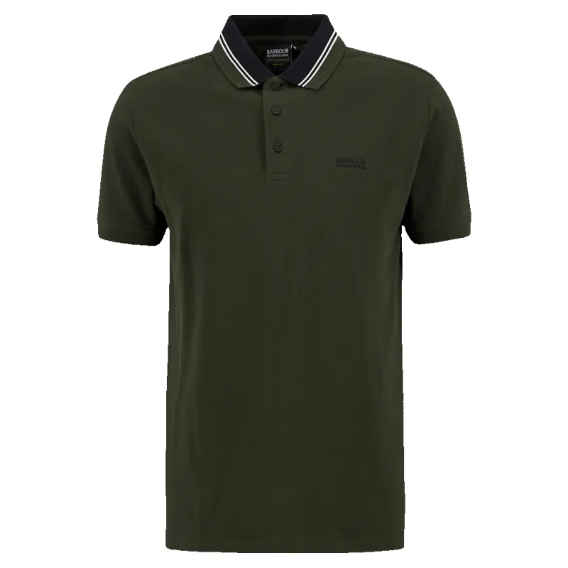Barbour International Bruce Tipped Polo Shirt sold by Coes
