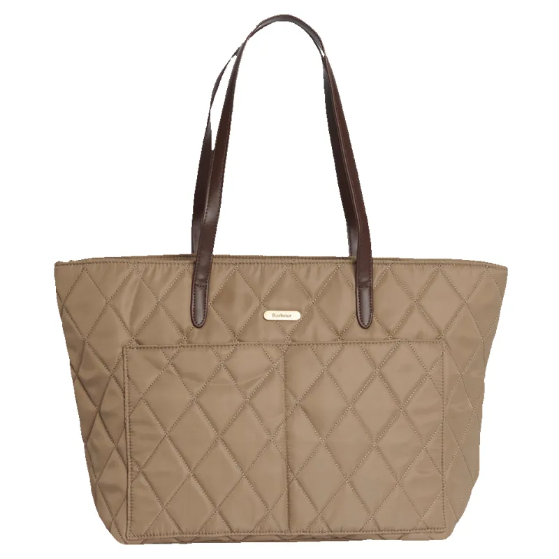 Barbour Quilted Tote Bag sold by Coes