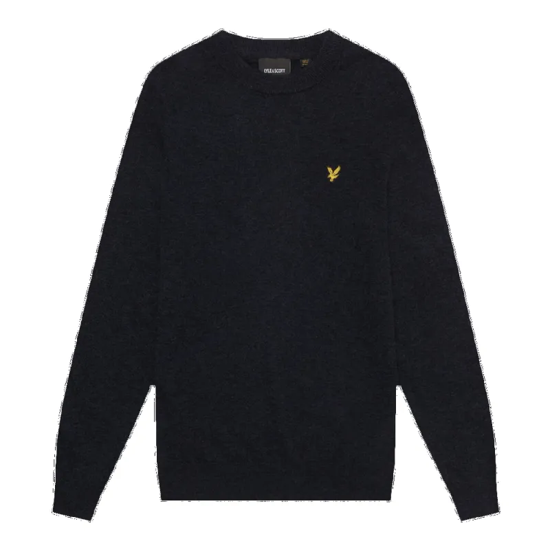 Lyle & Scott Lambswool Blend Crew Neck Jumper sold by Coes