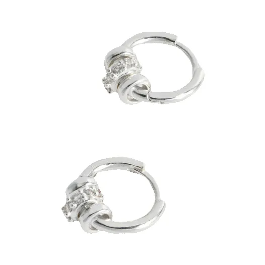 Estella Bartlett Triple Disc Cz Hoop Earrings sold by Coes product image thumbnail 2