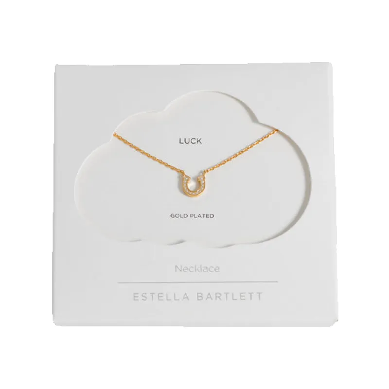Estella Bartlett Pearl Horseshoe Necklace sold by Coes