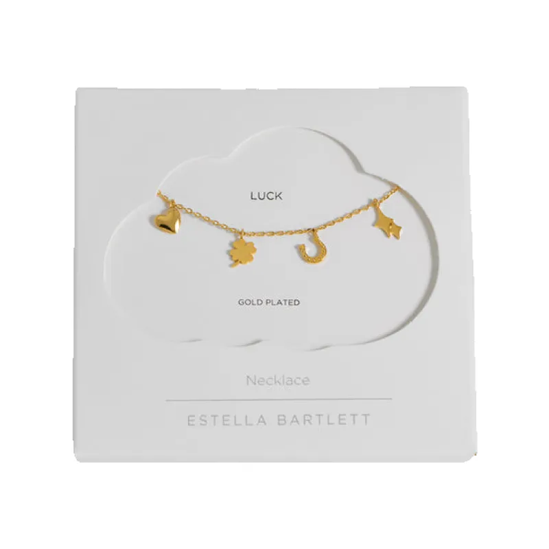 Estella Bartlett Love & Luck Charm Necklace sold by Coes