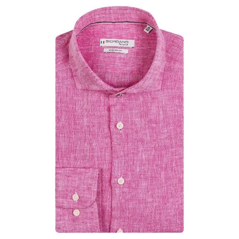 Giordano Long Sleeve Linen Shirt sold by Coes