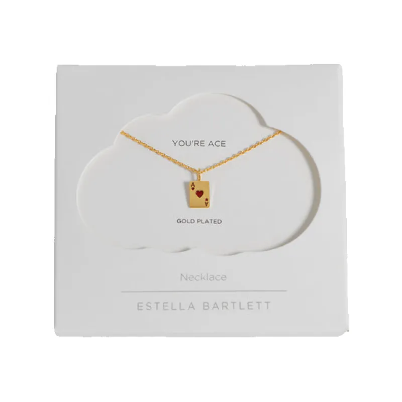 Estella Bartlett Ace Of Hearts Necklace sold by Coes
