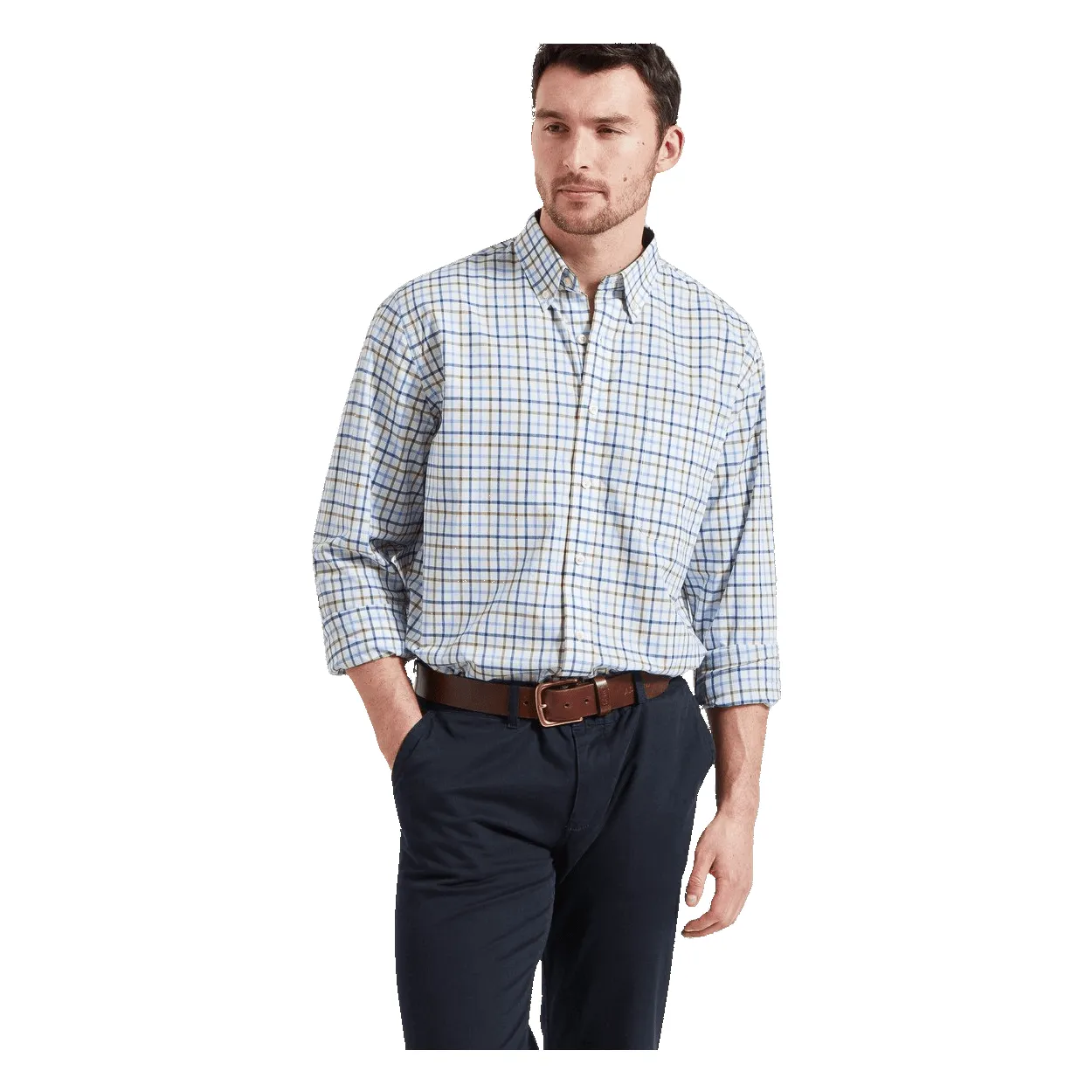 Schoffel Holkham Classic Long Sleeve Shirt sold by Coes